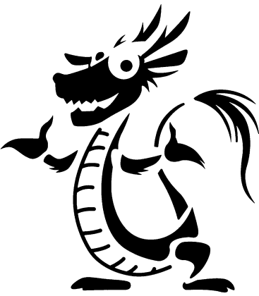 Dragon's Breath pumpkin carving stencil