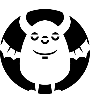 Dragon's Lair pumpkin carving stencil