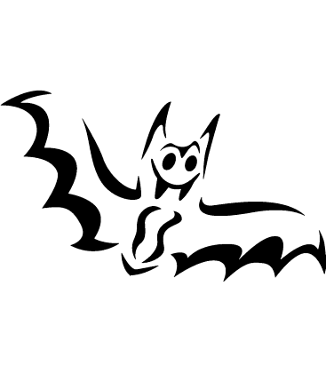 Dusk Dancer pumpkin carving stencil