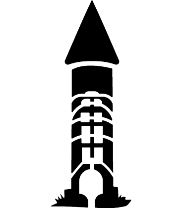 Mystery Tower pumpkin carving stencil