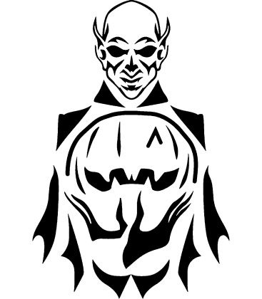 Nightshade: Dracula's Realm pumpkin carving stencil