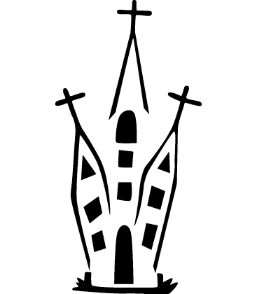 Phantom Palace pumpkin carving stencil