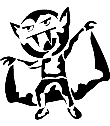 Shadow Carver: Dracula Edition pumpkin carving stencil