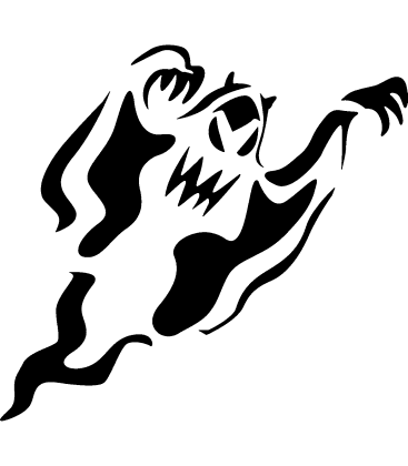 Shadowy Spectacle pumpkin carving stencil