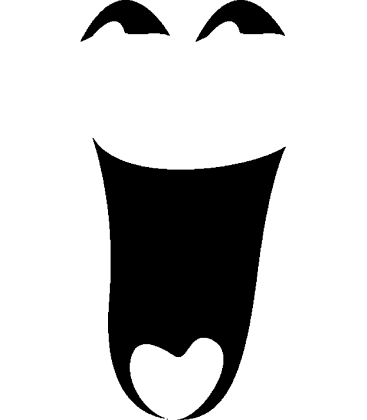 Super Happy pumpkin carving stencil