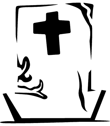 Ghoul's Repose pumpkin carving stencil