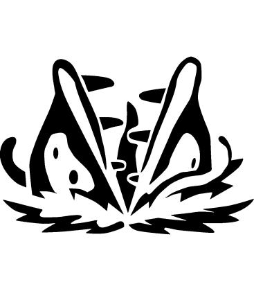 Hungry Herb pumpkin carving stencil