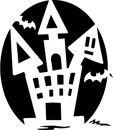 Spooky Spectacle pumpkin carving stencil