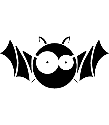 Twilight Flitter pumpkin carving stencil