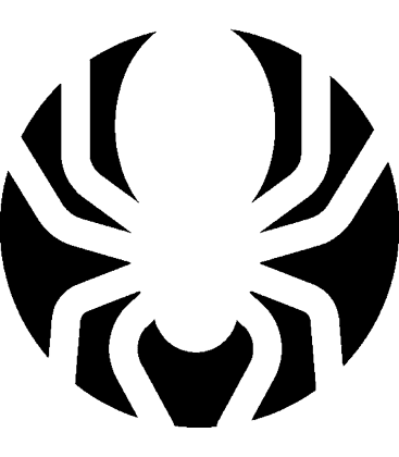 Web Weaver pumpkin carving stencil