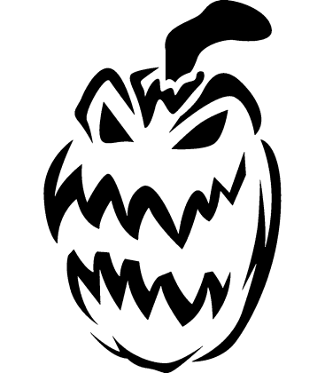 Whimsical Willy pumpkin carving stencil