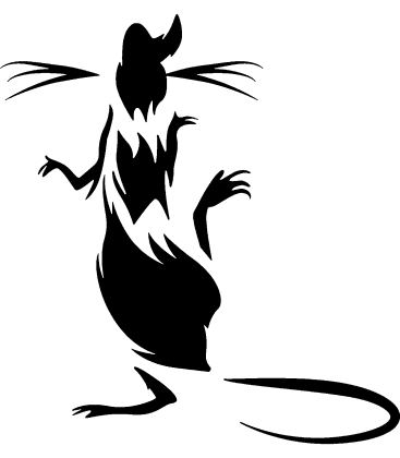 Whispering Whiskers pumpkin carving stencil